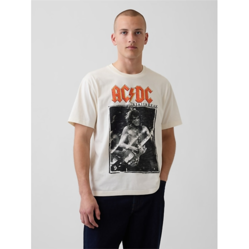 Gap AC/DC Relaxed Graphic T-Shirt
