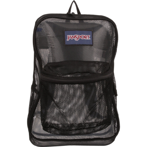 JanSport Mesh Backpack Black