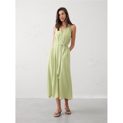 bananarepublic Tie-Waist Midi Dress