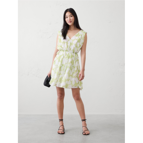 bananarepublic Side-Tie Mini Dress