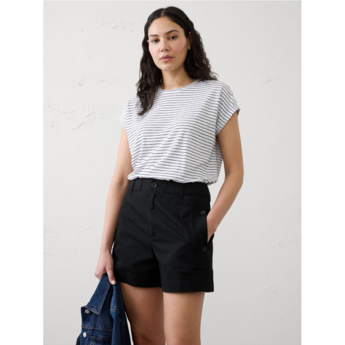 bananarepublic High-Rise Twill Utility Short