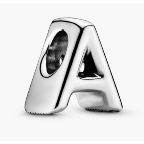 Pandora Letter A Silver Charm