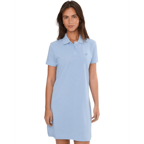 U.S. Polo ASSN. Multi Tonal Mini Polo Dress