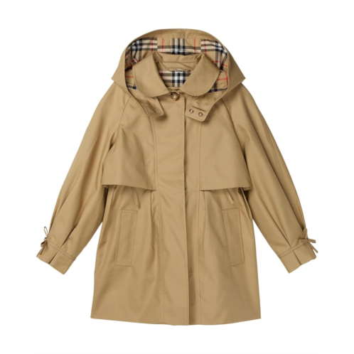 Burberry Kids Zoe Trench Coat (Big Kid)