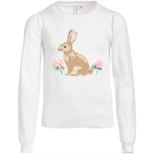 Janie and Jack Bunny Intarsia Sweater (Toddler/Little Kid/Big Kid)