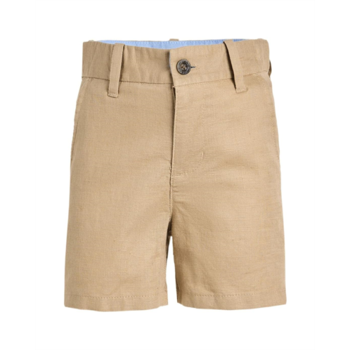 Janie and Jack Linen Flat Front Shorts (Infant)