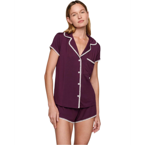 Womens Eberjey Frida Shortie Pj Set