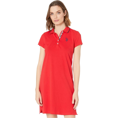 U.S. Polo ASSN. Solid Polo Dress