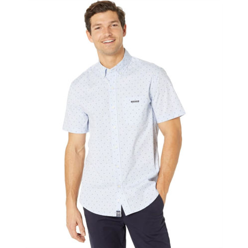 U.S. POLO ASSN. Short Sleeve Slim Fit Print Woven Shirt