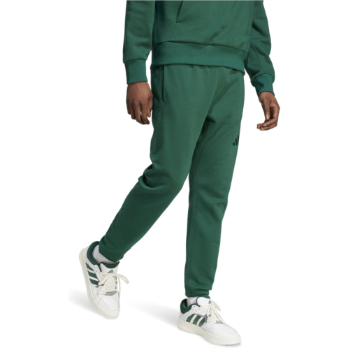 Mens adidas All SZN Fleece Regular Tapered Pant