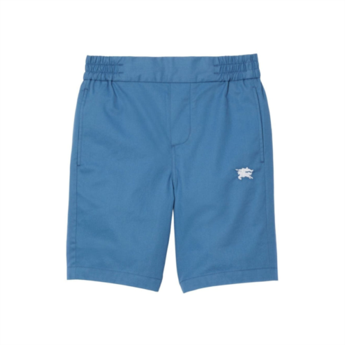 Burberry ekd embroided cotton shorts