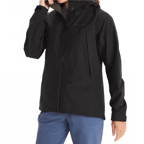 MARMOT minimalist gore-tex jacket in black