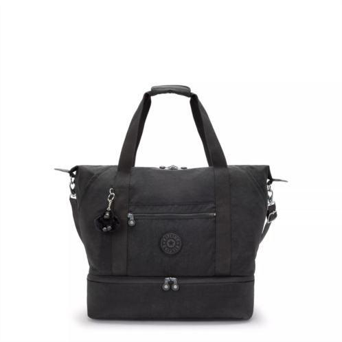 Kipling art m weekender tote bag black noir