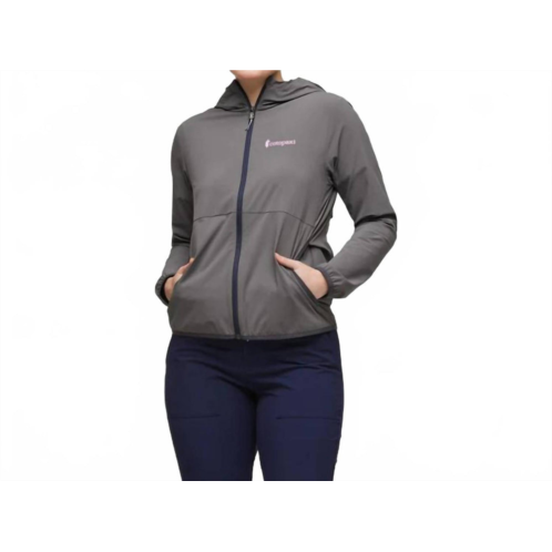 Cotopaxi vuelta performance windbreaker jacket in cinder