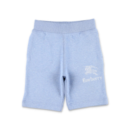 Burberry kids logo printed cotton shorts
