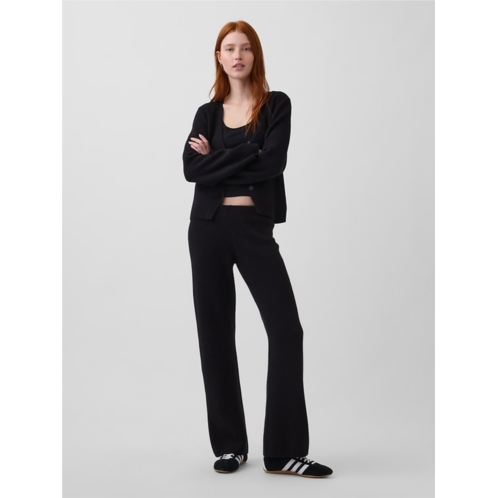 Gap Low Rise Cotton-Blend Boot Sweater Pants