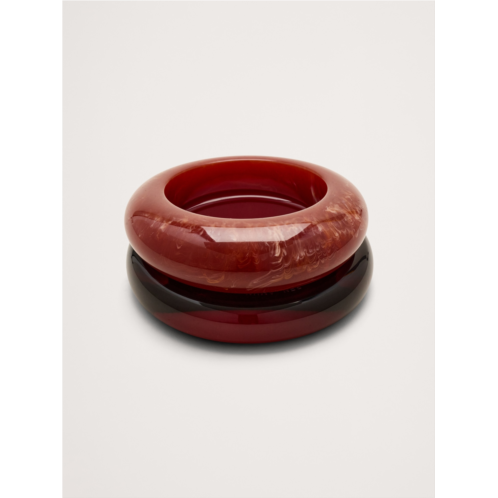 Bananarepublic Resin Medium Bangles Set by Ben Amun