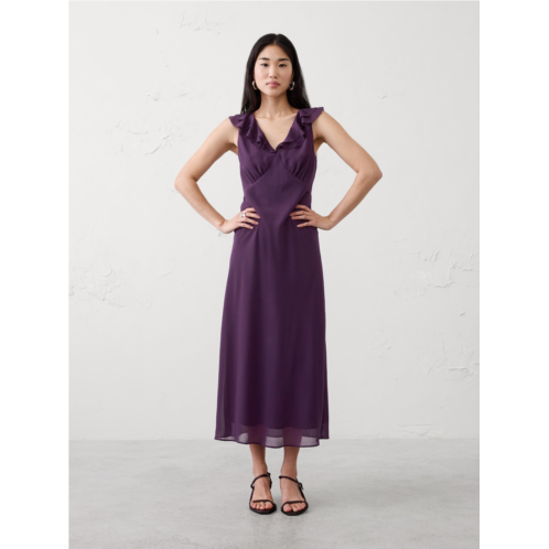 bananarepublic Bias Ruffle Maxi Dress