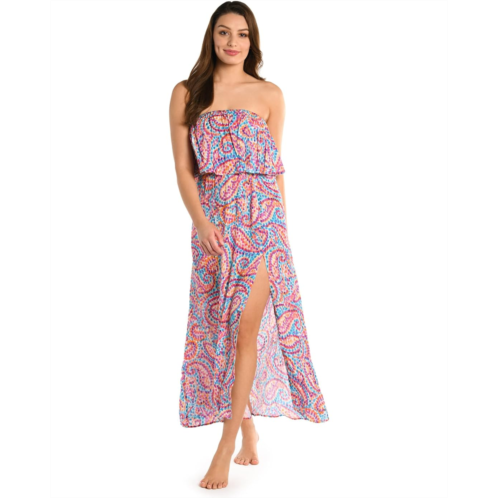 La Blanca Pebble Beach Bandeau Maxi Dress