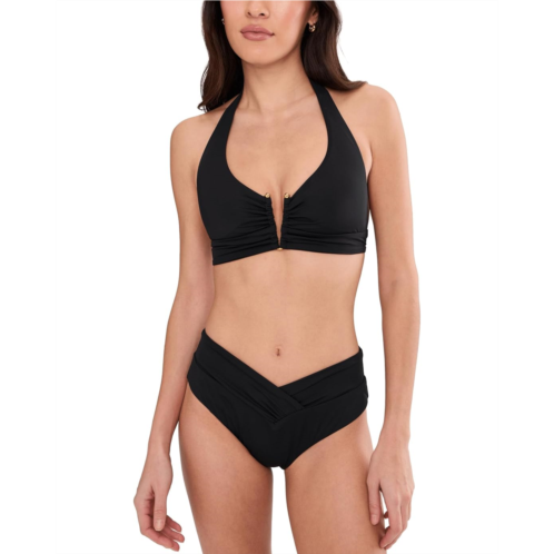 Womens BECCA Color Code Viviana V-Wire Halter Top