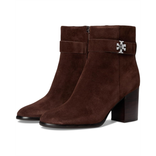 Womens Tory Burch Turnlock Heeled Ankle Boot 80mm