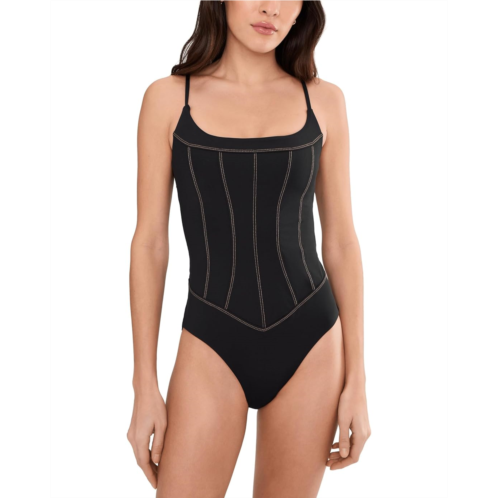 Womens BECCA Color Code Madilynn Corset Inspired One-Piece