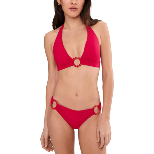 Womens BECCA Marble Canyon Mira Ring Front Halter Top