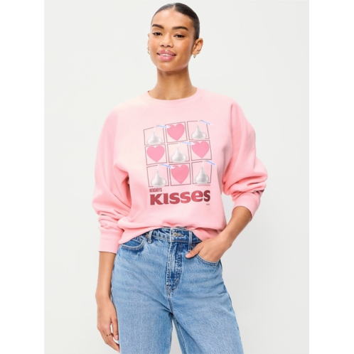 OldNavy Oversized Raglan Graphic Sweatshirt