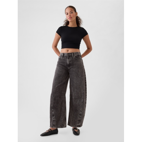 Gap High Rise Horseshoe Jeans