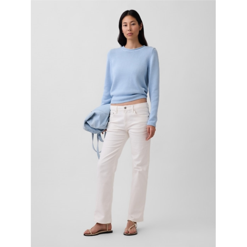 Gap Mid Rise Straight Jeans