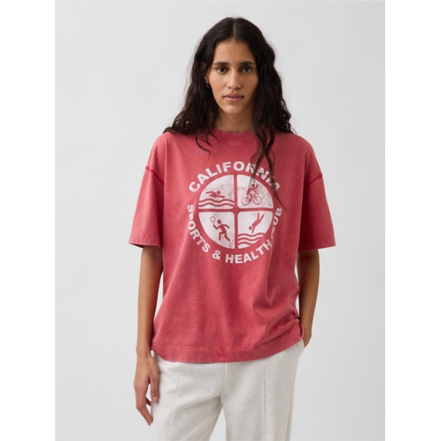 Gap Oversized Graphic T-Shirt