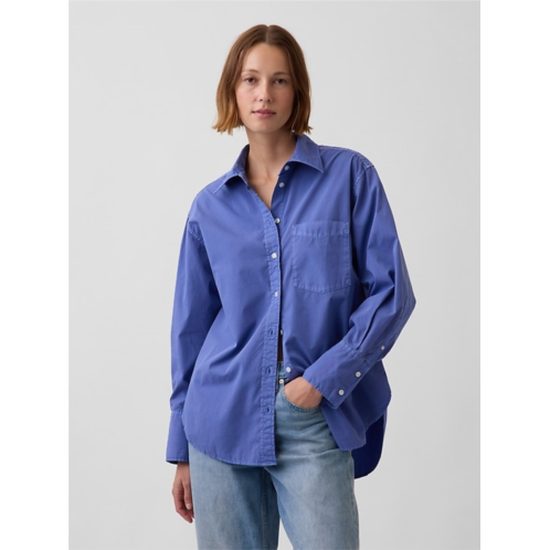 Gap Organic Cotton Poplin Big Shirt