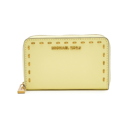 Michael Michael Kors Jet Set Small Zip Around Card Case