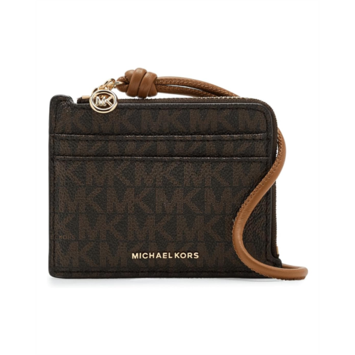 Michael Michael Kors Jet Set Small Card Case Wristlet