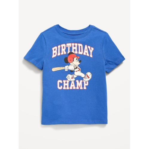 OldNavy Disneyⓒ Mickey Mouse Birthday Graphic T-Shirt for Toddler Boys