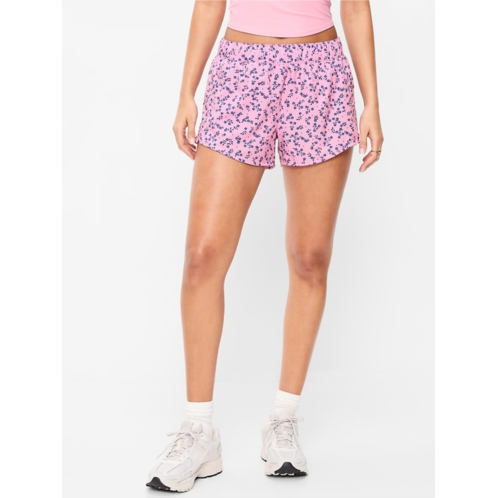 OldNavy Mid-Rise StretchTech Run Shorts -- 3-inch inseam