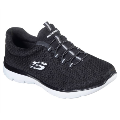 Skechers womens summits sneaker in black