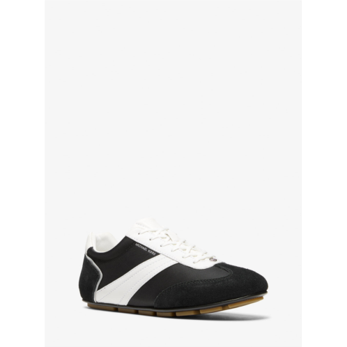 Michael Kors susie mixed-media sneaker