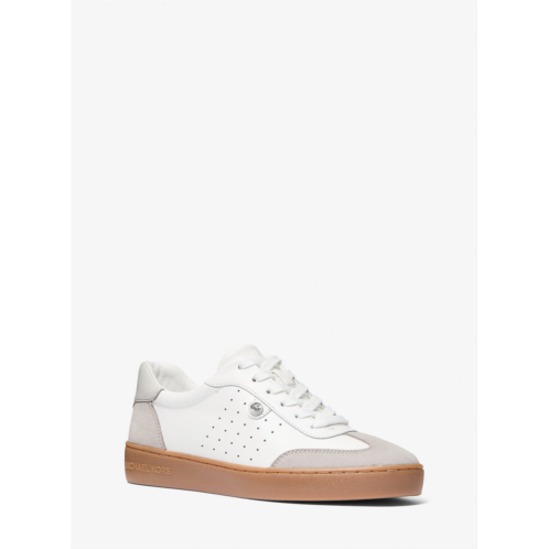 Michael Kors scotty leather sneaker