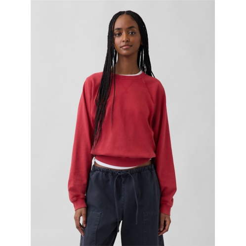 Gap VintageSoft Terry Raglan Sweatshirt