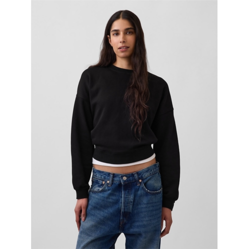 Gap VintageSoft Wedge Crewneck Sweatshirt