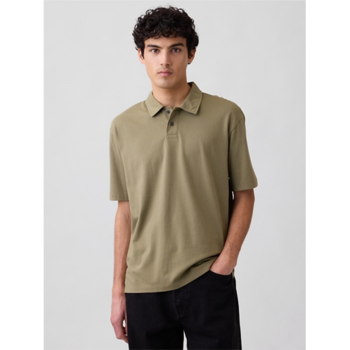 Gap Everyday Soft Relaxed Polo Shirt