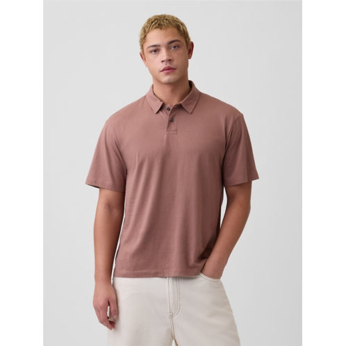 Gap Everyday Soft Relaxed Polo Shirt