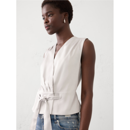 bananarepublic Yoke-Tie Top