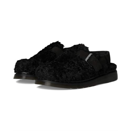 Dr. Martens Jorge II Faux Fur Lined Deluxe Borg Slingback Mules