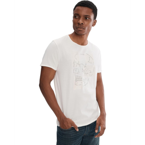 Mens John Varvatos Skull Tiles Graphic T-shirt Kg7335s26