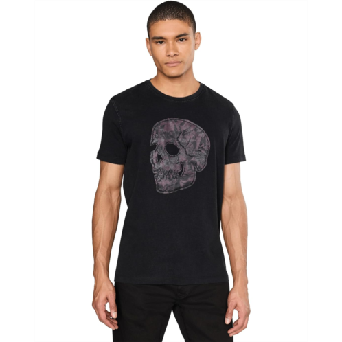 Mens John Varvatos Applique Skull Tee KG7211R25
