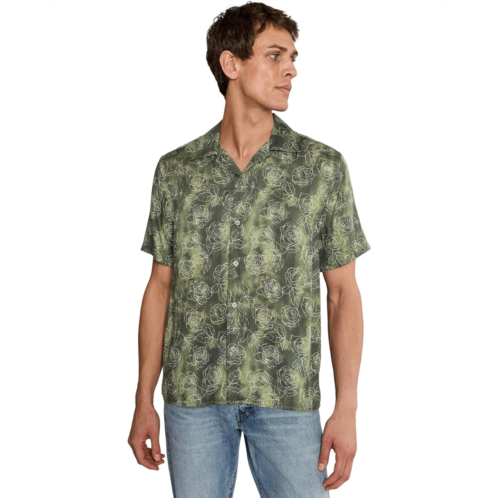 Mens John Varvatos Dan Camp Collar Shirt