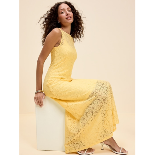 The Occasion by Old Navy Fit & Flare Drop-Waist Lace Maxi Dress
