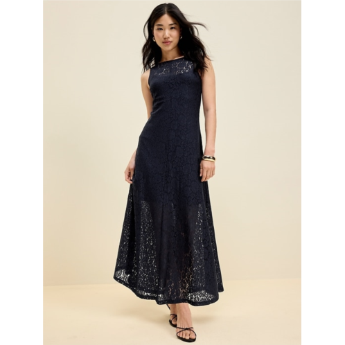 The Occasion by Old Navy Fit & Flare Drop-Waist Lace Maxi Dress